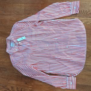 J.crew striped button down shirt